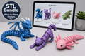 3D printed articulated animal made by ELT Custom Creations