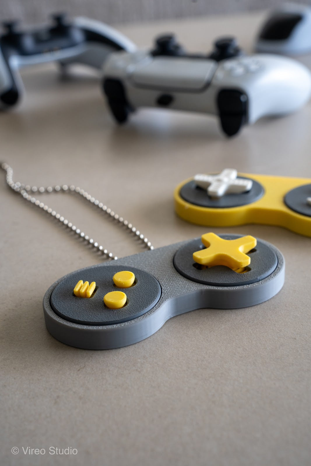Retrosnap Fidget Controller Keychain | Snap Fit, No Supports, No Clicker Needed
