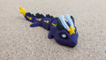 Starlight Dragon Articulated Figure Keychain