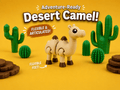Flexi Camel Articulated Desert Animal Figure | Print in Place | No Supports
