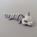 Bone Dragon Articulated Figure Keychain
