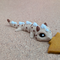 Cookie Dragon Artiulated Keychain Figure