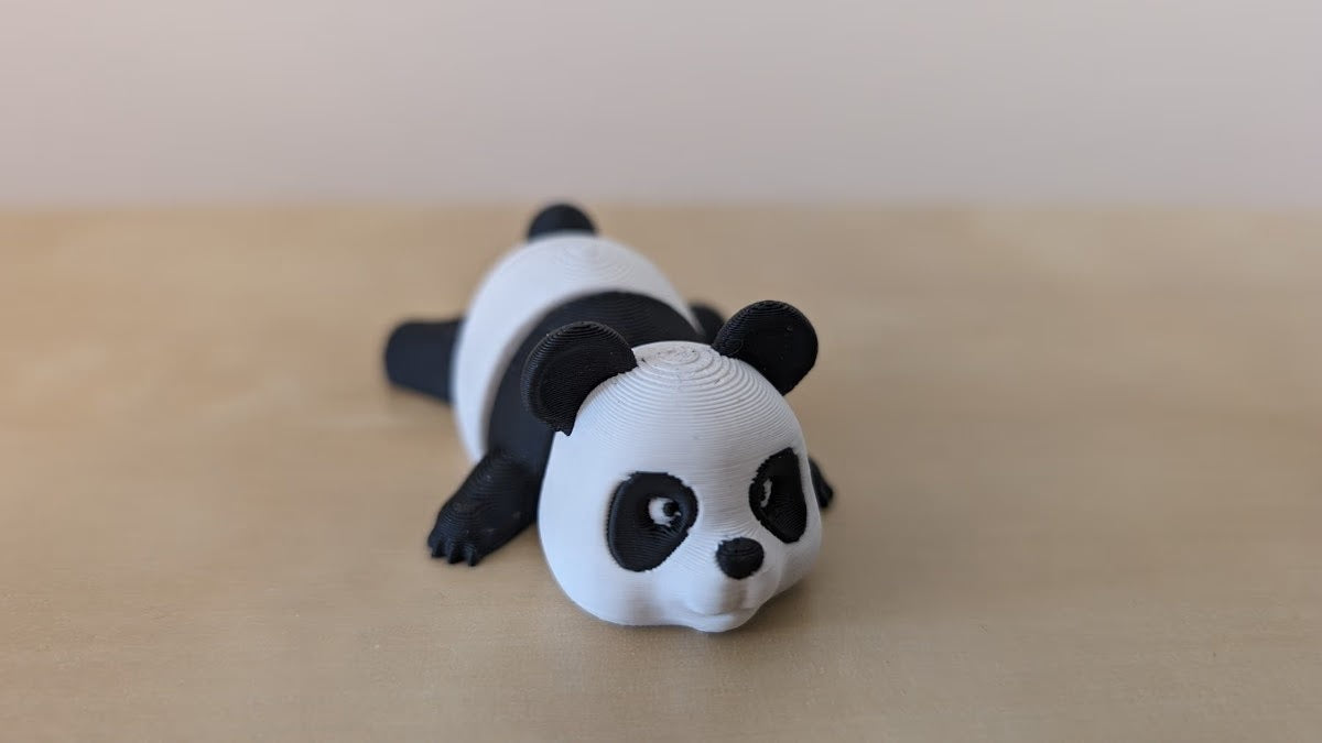 Panda Articulated Figure Keychain