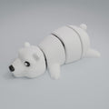 Polar Bear Articulated Keychain Figure