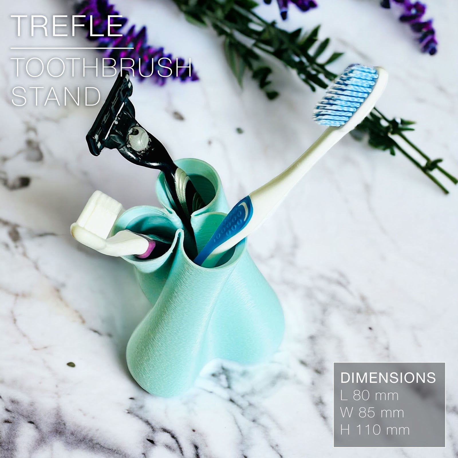Trefle | Toothbrush Cup