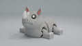Rhino Articulated Keychain Figure