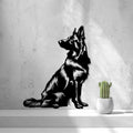 2d German Shepherd (sheepdog) Wall Art