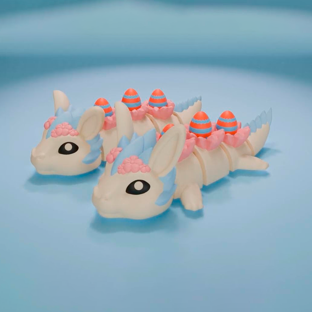 Easter Dragon Artiulated Figure
