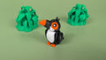 Toucan Articulated Keychain Figure