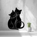 2d Loving Cats Wall Art