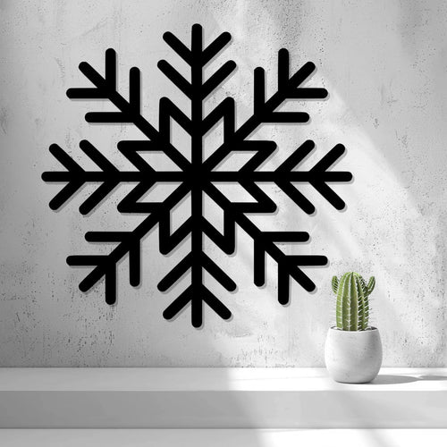2d Snowflake Wall Art/window Art