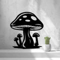 2d Mushroom Wall Art