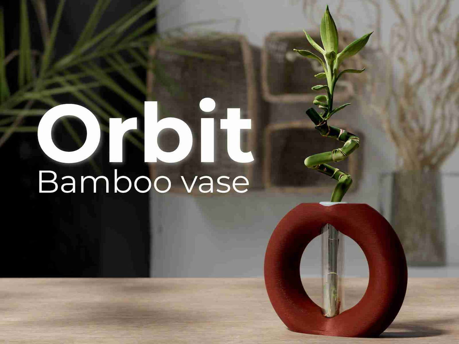 Orbit Bamboo Vase