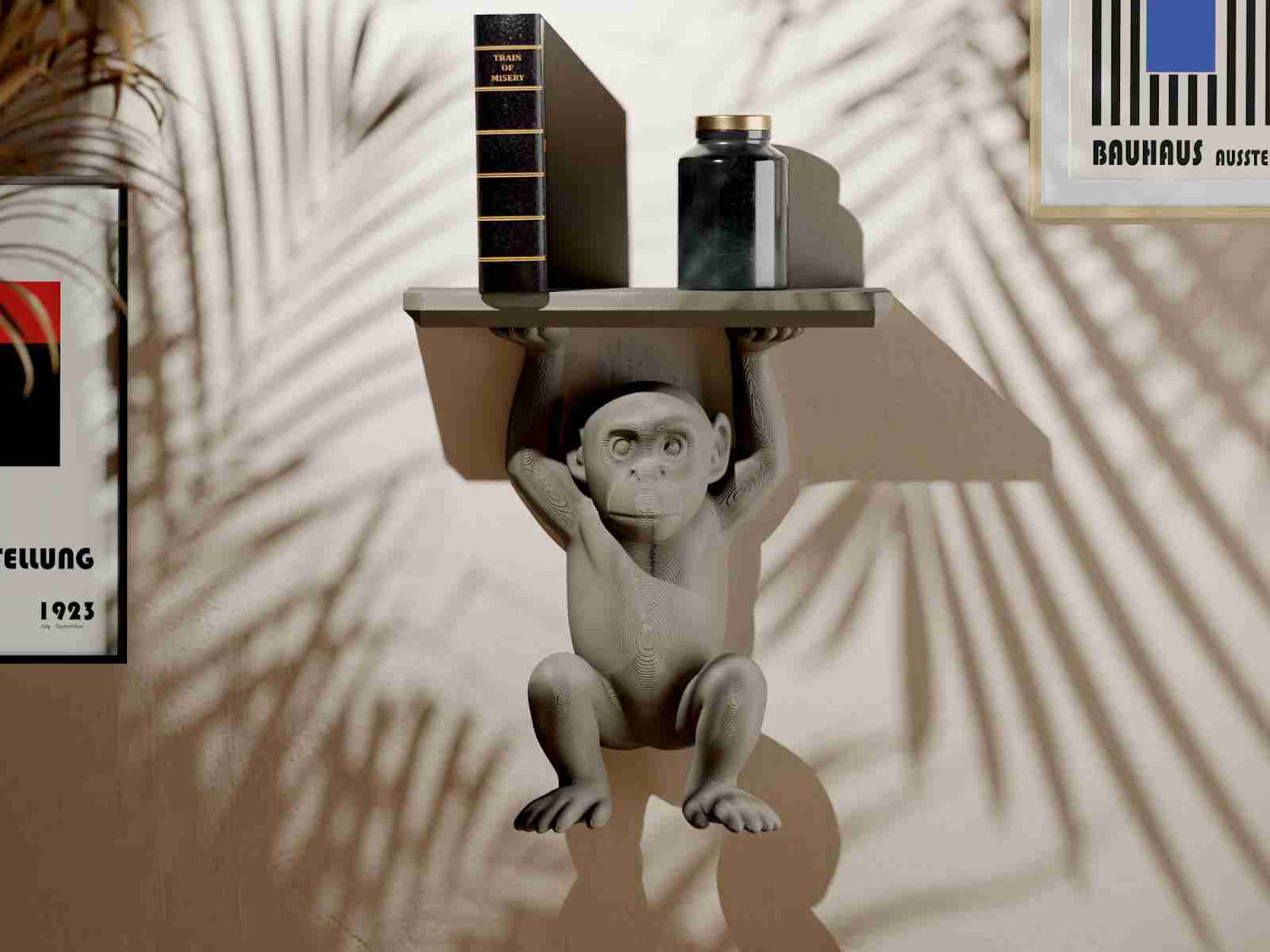 Primate Perch Shelf