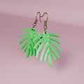 Monstera Thin Earings