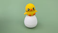 Chicken in Egg Articulated Easter Figure