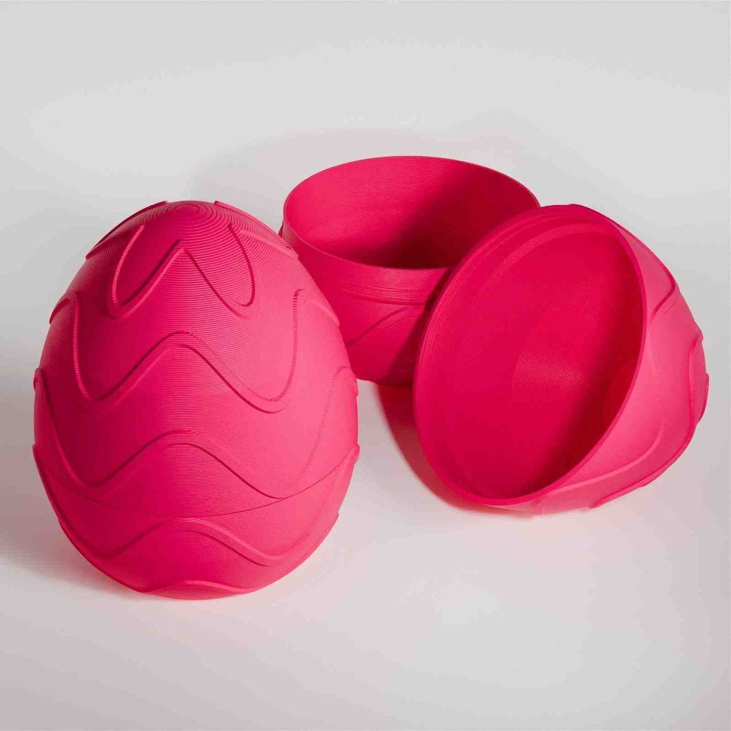 Easter Egg Container Waves