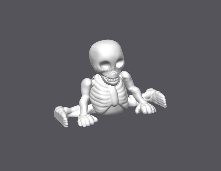 Skeleton Artclt Keychain