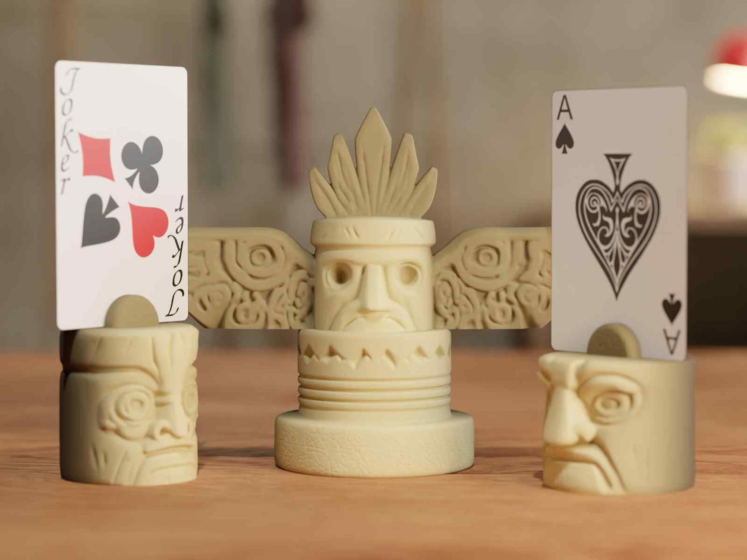 Totem Card & Photo Display