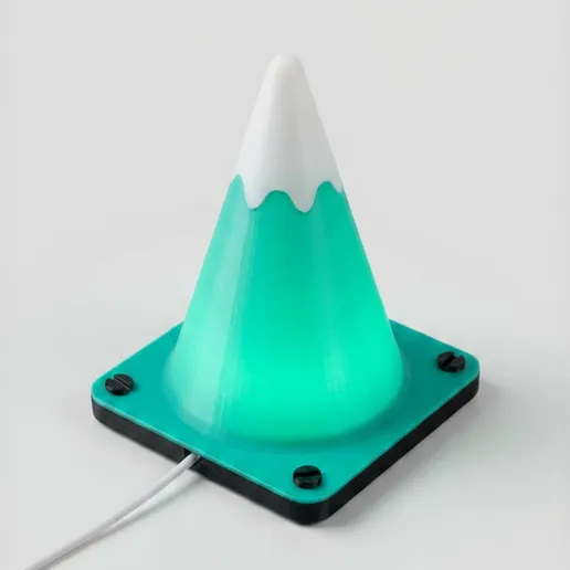 Fujisan Mount Fuji Mini Lamp – Bambu Lab Led Kit 001 Compatible