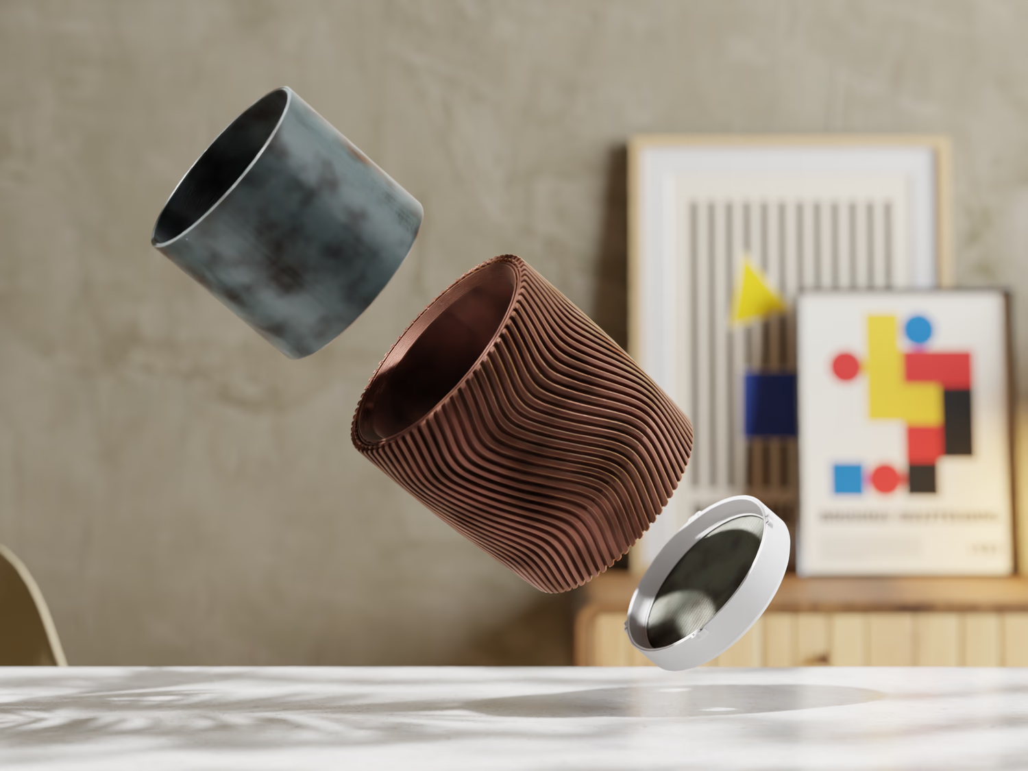 Wavy Small Planter V1